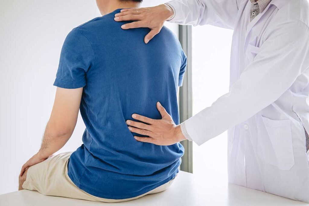 Chiropractic photo from Adobe Stock